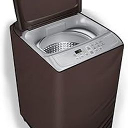 Stylista Washing Machine Cover Compatible for Whirlpool 7 kg Whitemagic Premier 702SD Fully-Automatic Coffee-93