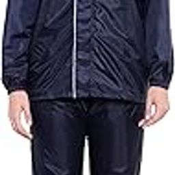 Women's Waterproof Double Layer Reversible Raincoat/Rainsuit With Pant-picture-14
