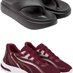 Extra Soft Classic Casual wear with Flexibility Technology Wedges Combo for Women's/Girl's(6109-2020)()-image-36