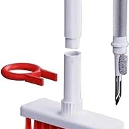 GLUN® Keyboard Cleaning Brush 5-in-1 Multi-Function Computer and Earphone Cleaning Tools Kit (Keyboard Brush, TWS Cleaner, Key Puller, Metal Pen Tip, High Density Brush)-image-25