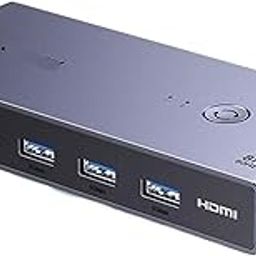 Kvm Switch hdmi8K60hz Two in and one Out Keyboard and Mouse Control Two Computers and Two Hosts in Total-24