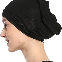 bismaadh Women's Lycra Under Scarf Chemo Hat-picture-32