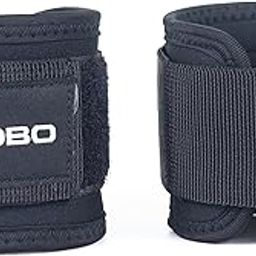 Kobo Power Weight Lifting Training Gym Wrist Straps with Metal Loop Strength Wrap (Imported)-image-55