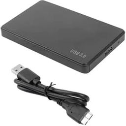 Mak World® USB 3.0 to SATA HDD Hard Disk/SSD Case, 2.5-Inch HDD 2.5 inch Hard Disk Enclosure Casing-17