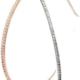 Metal Stone Studded Fashionable Hair Accessory/Hairband/Head band For girls and Women(pack of 2) Golden & Silver (Single line)-0