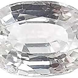 3.25 RATTI 4.50 CARAT Certified Unheated Untreatet Natural White Sapphire Stone Safed Pukhraj Birthstone Loose Gemstone For MEN and WOMEN by Lab - Certified-image-39