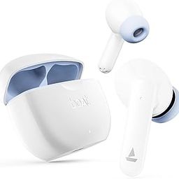 boAt Airdopes 120 TWS Earbuds with in-Ear Detection, 40 hrs Playtime Quad Mics with ENx™ Tech, ASAP™ Charge, IWP™ Tech, Beast™ Mode with 65 ms Low Latency, BTv5.3 & IPX4(Ivory White)-image-39