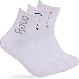Select by Virat Kohli Men High-Ankle Semi-Cushioned Running/Gym/Fitness Training/Smart Casual Padded Socks (Pack of 3)-image-89