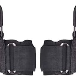 MERISHOPP Weight Lifting Training Wrist Support Hooks Weightlifting Gym Strap Hook-picture-4