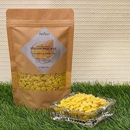 Heriyan 100% Pure Triple Filtered & Cosmetic Grade Bees Wax Pestilles (Granules) Pellets for Candle Making, Skin Care Product 250g-picture-13