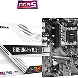 ASRock B650M-H/M.2+ Motherboard DDR5-12