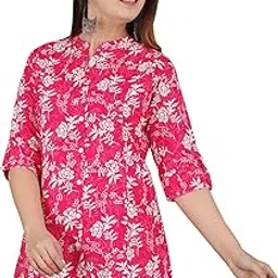 febq Stylish Printed Button Down Style Shirt/Top for Women-picture-6