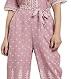 Sagegreen Alphin Chiffon Flared Printed Dress with Tie-up Blet-image-3