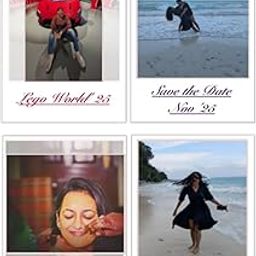 Lavendar Memories Personalized Instant Photo Style Photo Magnets - Custom Picture Refrigerator Magnets for Gifts, Home Decor & Memories Set of 4, 2.5inx4in,Classic Border Frames,White Frame Style.-image-75