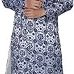amzira AmziraMens Ethnic Wear Blue Traditional Indo Western Set-picture-28