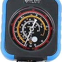 CALANDIS Air Conditioner Refrigerant Pressure Gauge Sturdy Equipment Refrigerant Tool High Pressure Gauge-10