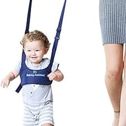 Magic Seat Baby Safety Harness | Walking Assistant Belt for Baby | Adjustable Shoulder & Dual Foam Chest Support Helper for Infant Child | 7-24 Months Kid | Assist Trainer Tool (NavyBlue)-picture-16