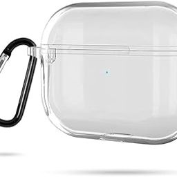 mStick Shock Proof Protection Cover Case Compatible for AirPod Pro with Keychain (Transparent)-10