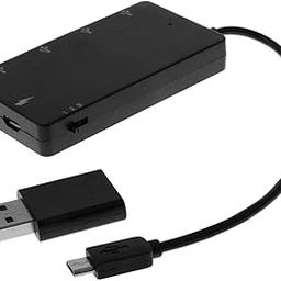 MERISHOPP® Micro USB OTG Hub, Micro USB Male to Female Micro USB + 4 Ports USB Power Charging Cable with USB A Male to Micro USB Female Adapter|Collectibles|Collectibles|1 Piece Micro USB OTG Hub.-picture-28