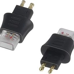 OKCSC 0.78/0.75 Angled 2 Pin(Cable Side) Female Adapter Connected to FOSTEX TH900 MKII MK2 TH600 TH909(Headphone Side) Black-22