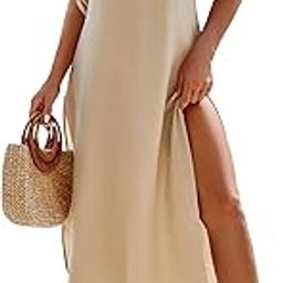 Women Swimsuit Beach Dress V Neck Long Shirt Swimwear Bikini Cover Up-picture-18