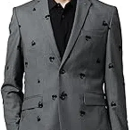arrow Men's Embroidered Tailored Fit 1851 Blazer-picture-49