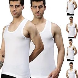 Men's Cotton Regular Fit Vest (Pack of 6)-image-32
