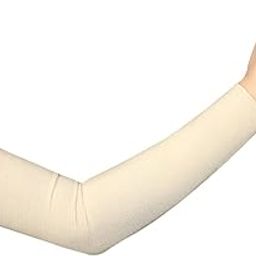TYNOR Arm Sleeve, Compression Support for Pain Relief, Sports, Cricket & Gym | Durable, Flexible Material | High Performance, UV Protection For Men & Women, 5 Mtr (Black)-32