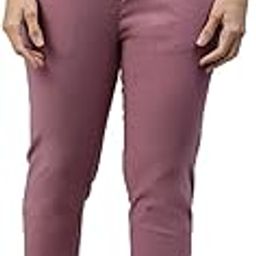 Women's Straight Fit Mid Rise Casual Trouser Pants-picture-24
