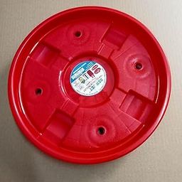 Stand with Movable Wheels Gas Cylinder Trolley 12 inch Red Colour-picture-27