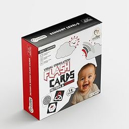 Oneshishu Sensory Level 2 Baby Visual Stimulation Cards | 36 High Contrast | Wavelength Color Illustrations | Scientifically Designed for Early Cognitive Development | Bonding (18 Double-Sided Cards)-image-68