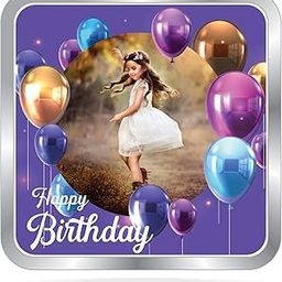 BIS Hallmarked Personalised Birthday Silver Square Coin 10/20/50/100 Gram 999 Pure-image-5