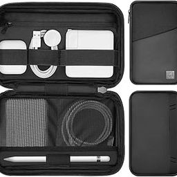 Electronic Organizer Accessory Tech Pouch for MacBook Charger, Cables, Power Bank, Hard Drive, Travel Cords, SD Card, Water-Resistant Storage Bag with Card Slots for Memory Card-image-69