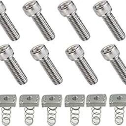 Home PV+ M8 Spring Nut 10qty and Solar Panel mounting M8 Allen bolts 30mm10qty-picture-32