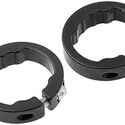 LOOM TREE® 2x2pcs Alloy Bike Handlebar Grip Lock Ring End Locking Ring Black 8mm | Cycling | Bicycle Components & Parts | Handlebar Grips Tape & Pads-image-28