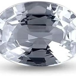 Ceylon White Sapphire Stone 3.25 Ratti 2.25 Carat Original Certified(Pukhraj) by Lab Certified (A198)-49