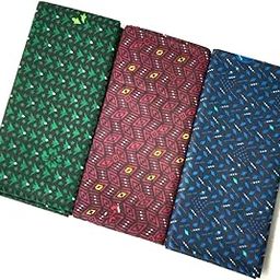100% Cotton Economy men's Printed unstitched branded combo Lungi - Pack Of Three - Print are assorted-Blue, Green, Red colour lungies-10