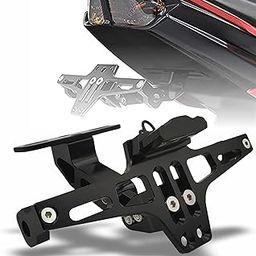 OBEROI'S TRADERS Universal CNC Adjustable Foldable Tail Tidy | Bike Number/Registration Plate Holder with LED Light for All Bikes-6