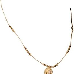 Short Mangalsutra Designs Yellow Gold Mangalsutra Necklace Womens Gold & Diamonds Crafted Ball Gold Mangalsutra-image-86