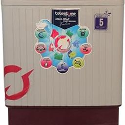 Telestone 6.5 Kg Semi-Automatic Top Load Washing Machine | Air Jet Dry Technology | Transparent Lid | Shock & Rust-Proof Body | Easy Mobility Wheels (Aqua Beat, White)-16