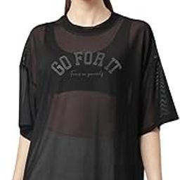 mkh Women Black DRI-FIT Relaxed FIT T-Shirt-picture-46
