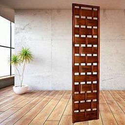 Wooden Partition for Pooja Room/Living Room/Wall/Kitchen, Hall - Separators/Divider (1 Panel)-image-50
