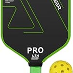 Enakshi® Pickleball Paddle 16mm Portable Pickleball Racquet for Power Control Balance Green|Sporting Goods | Tennis & Racquet Sports | Tennis | Racquets-picture-12