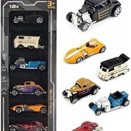 Royals hub Model Alloy Vehicle Model Vintage Metal Cars 6 Pcs Vehicles, Car Play Set for Toddlers,Boys Die-Cast Car Set, Birthday Decorations Gift Movie Vehicle Racing for Kids-image-19