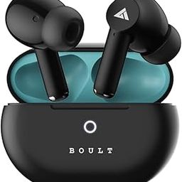 Boult Audio K40 True Wireless in Ear Earbuds with 48H Playtime, Clear Calling 4 Mics, 45ms Low Latency Gaming, Premium Grip, 13mm Bass Drivers, Type-C Fast Charging, BTv 5.3 Ear Buds (Electric Black)-7
