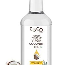 COCO CRUSH Cold Pressed Coconut Oil for Hair | Virgin, 100% Pure & Natural | Nourishing, Moisturizing, & Strengthening Hair Oil | Suitable for All Hair Types (1000ML)-image-49