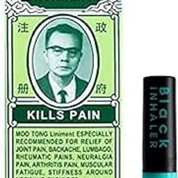Hani Po™ Moo tong Liniment 60g + Pepepeermint black inhaler - 2 in 1 - Singapore ProductPain relief balm | Oil for elder women | Men Pain relief balm for adult | Pain relief oil for women | Mens | Pain relief balm for girls | boys - Imported Products-image-69