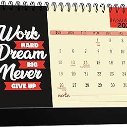 Accuprints Motivational 2025 Calendar for Desk Planner Office Home Table New Year Hanging Kids All Year Students Planning New Marking Quotes (RM)-picture-30