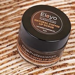 Eleyo Professionals Natural Coffee Lip Scrub for Dark & Tanned Lips – 100% Natural Exfoliator for Lip Lightening, Softening & Hydration – Paraben-Free Lip Care – 15g-image-61