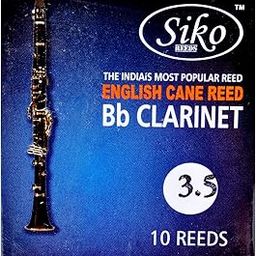 SIKO REEDS Bb Clarinet Reeds Strength 3.5 [10-Pack]-picture-30